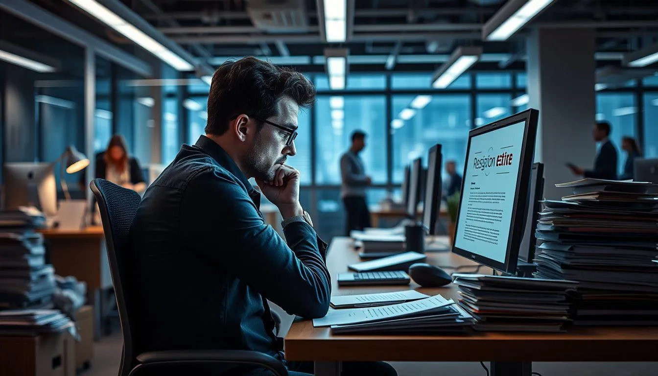 Alasan Umum Karyawan Memilih Resign (c) Ilustrasi AI