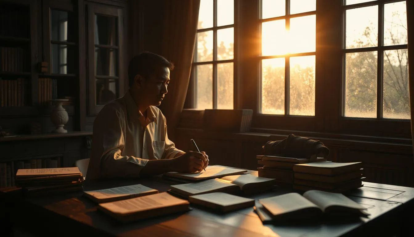 Penggunaan Semburat dalam Karya Sastra dan Media (c) Ilustrasi AI