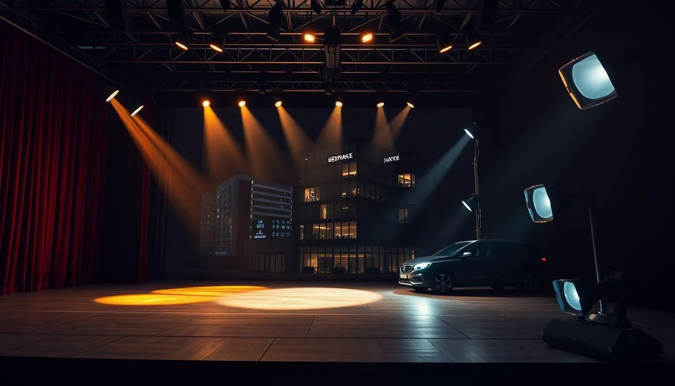 Jenis-Jenis Spotlight dan Fungsinya (c) Ilustrasi AI