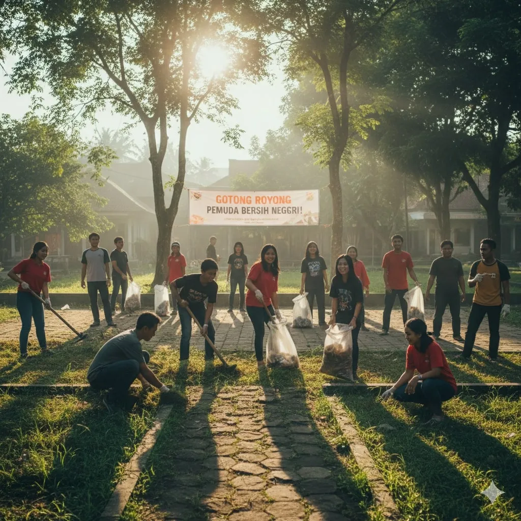 Relevansi Sumpah Pemuda di Era Modern (c) Ilustrasi AI