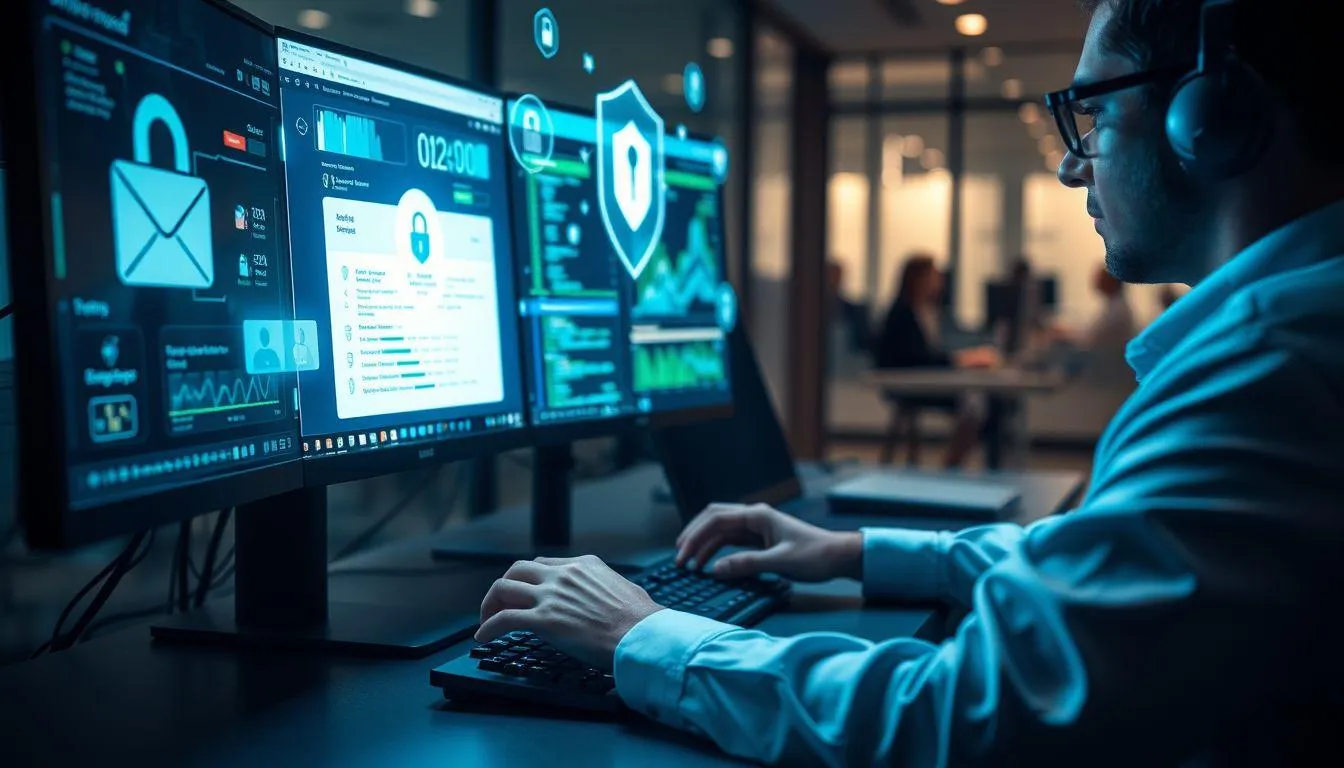 Keamanan dan Etika Penggunaan Surel (c) Ilustrasi AI