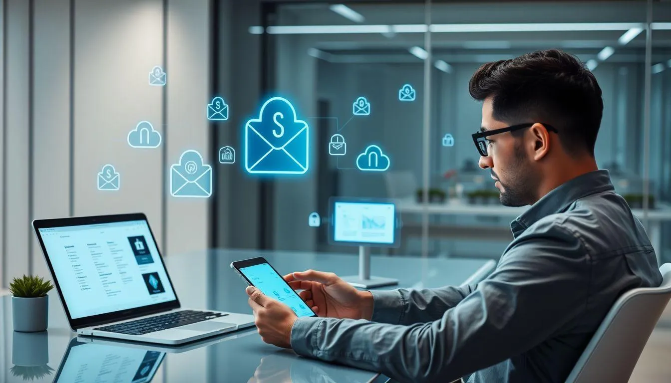 Masa Depan dan Perkembangan Teknologi Surel (c) Ilustrasi AI