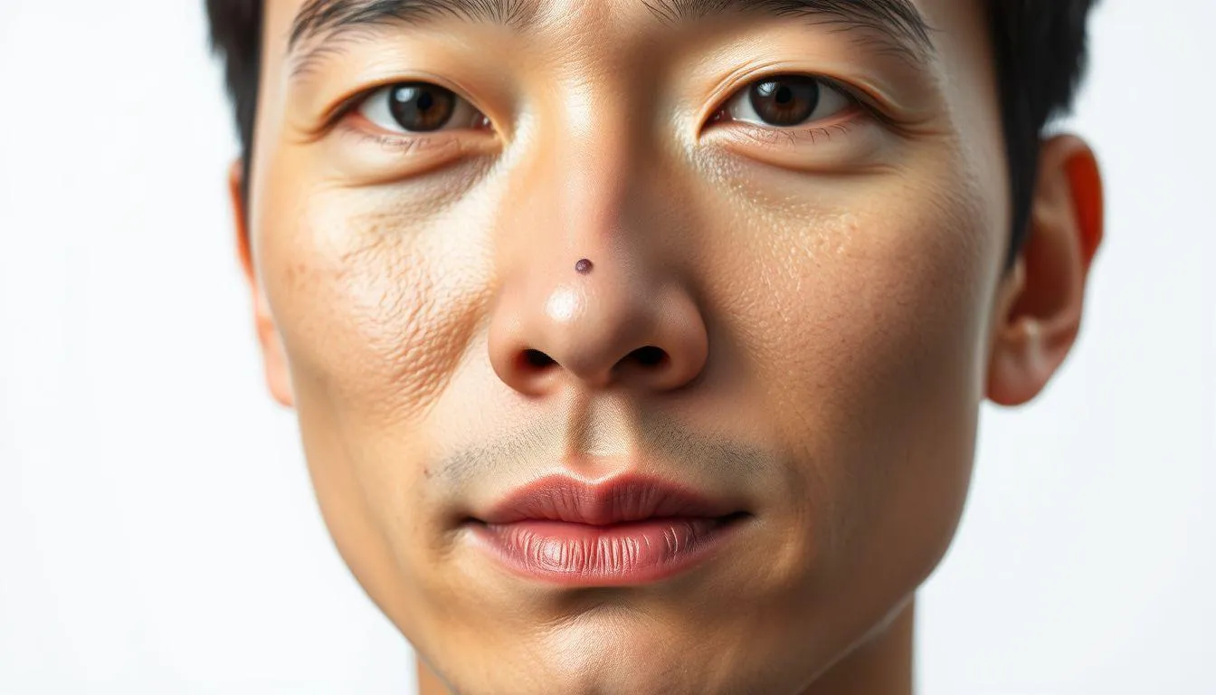 Arti Tahi Lalat di Ujung dan Pangkal Hidung (c) Ilustrasi AI