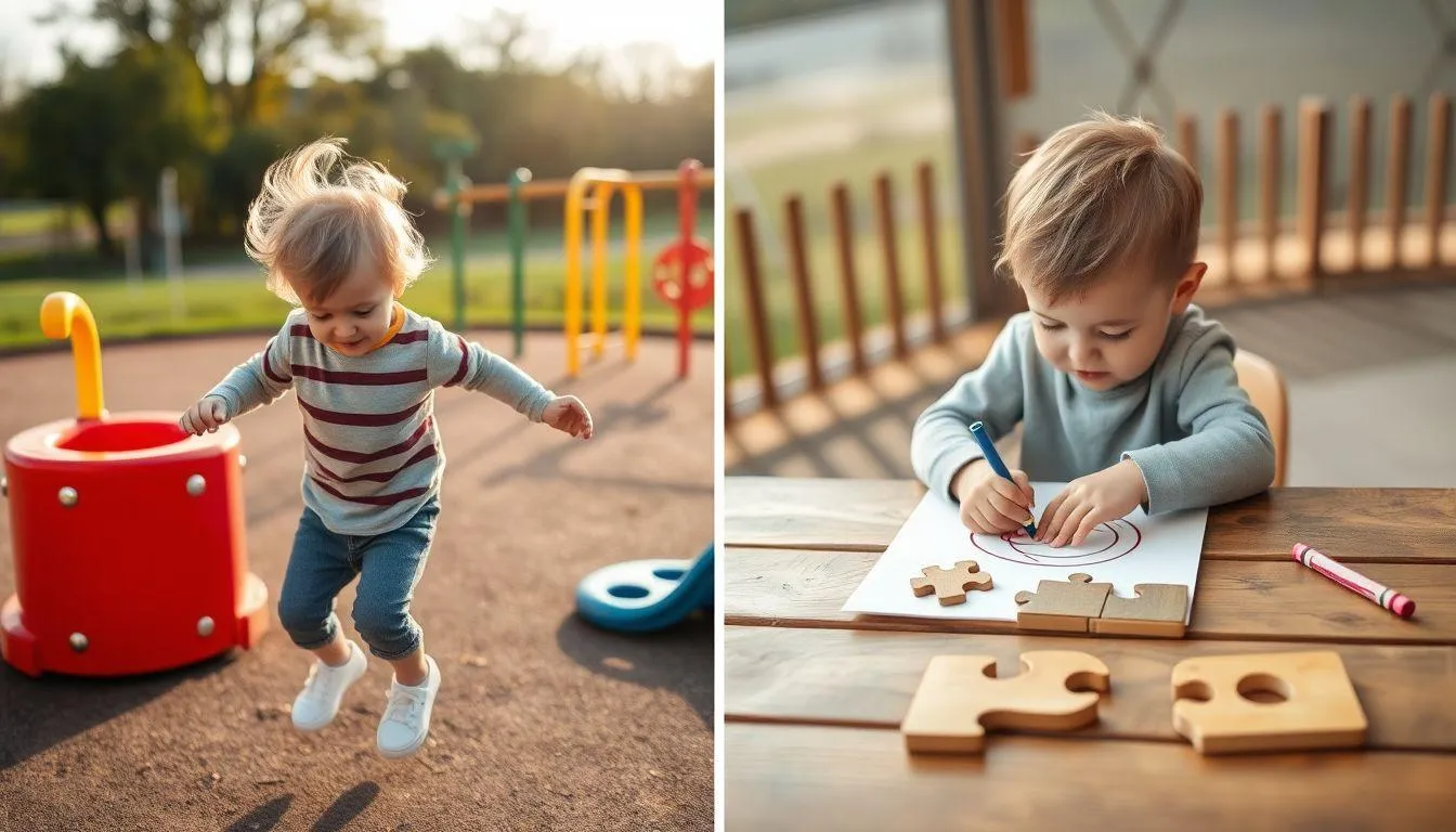 Tahap Perkembangan Fisik Toddler (c) Ilustrasi AI