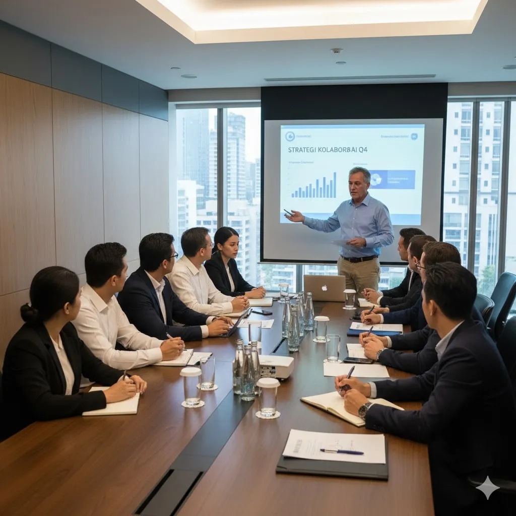 Cara Kerja dan Proses Bisnis Vendor (c) Ilustrasi AI