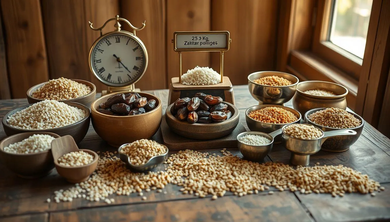 Besaran dan Jenis Zakat Fitrah (c) Ilustrasi AI