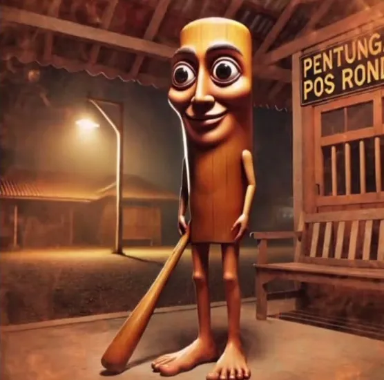 Anomali Tung Tung Tung Sahur (credit: tiktok.com/@noxaash)