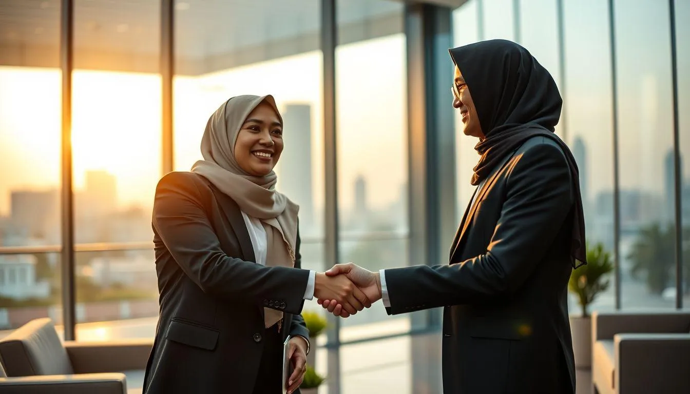 Ucapan Idul Fitri 2026 untuk Rekan Kerja dan Profesional (c) Ilustrasi AI