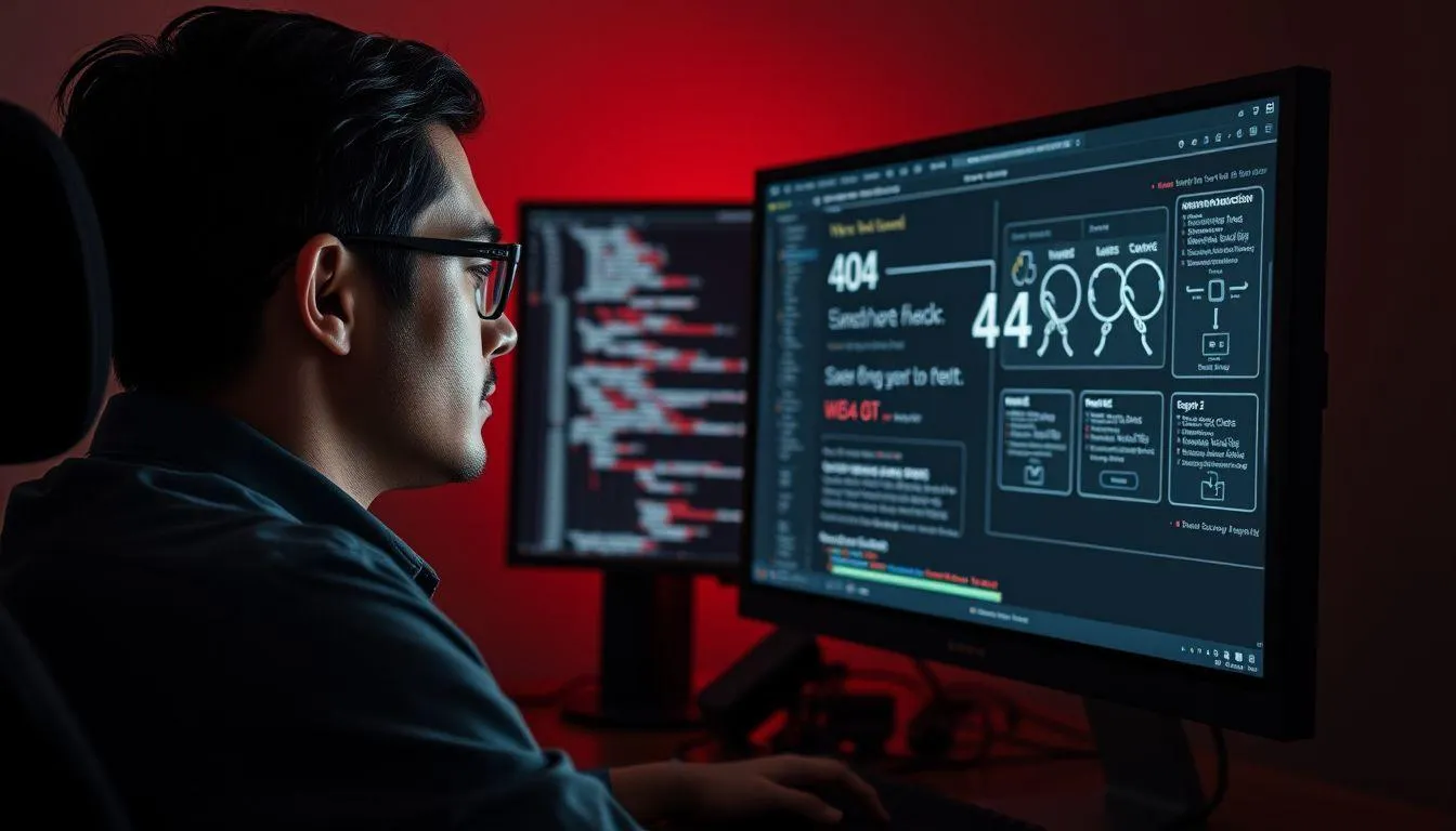 Penyebab Utama Munculnya Error 404 Not Found (c) Ilustrasi AI