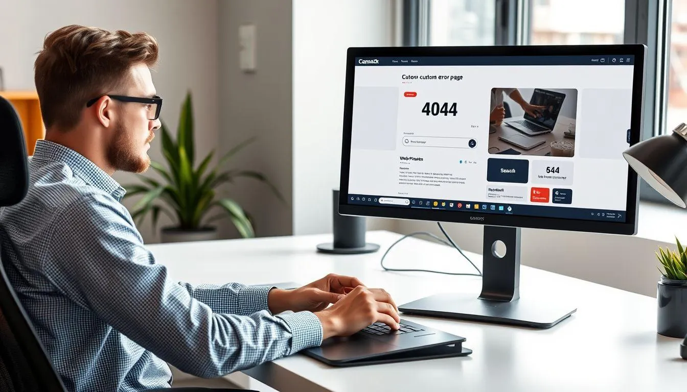 Membuat Custom 404 Page yang Efektif (c) Ilustrasi AI