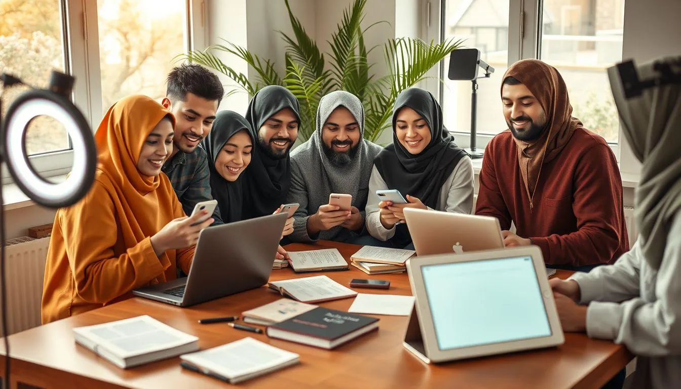 Alternatif Positif dalam Bermedia Sosial (c) Ilustrasi AI