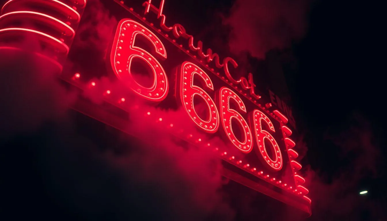 Penggunaan 666 dalam Budaya Populer dan Media (c) Ilustrasi AI