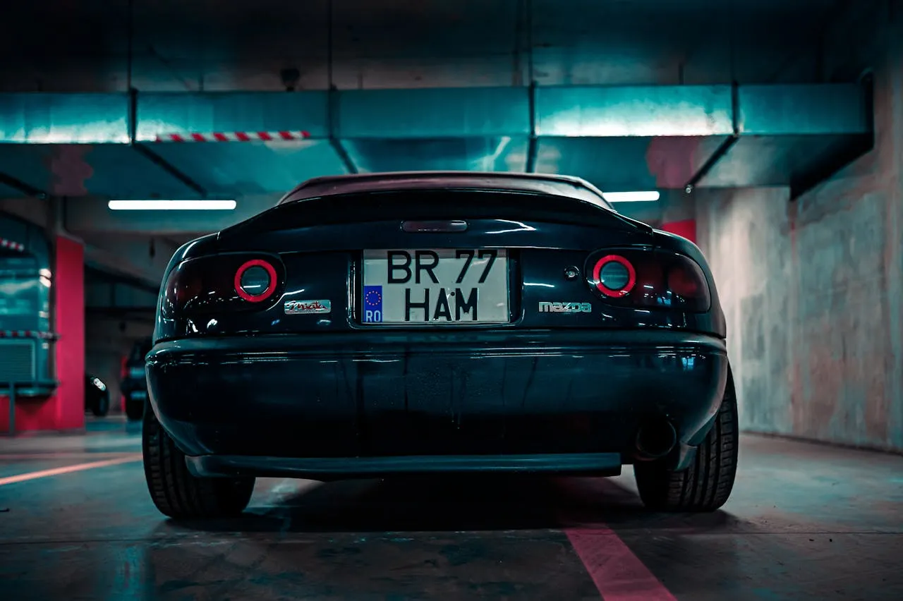 plat kendaraan (credit: pexels.com)