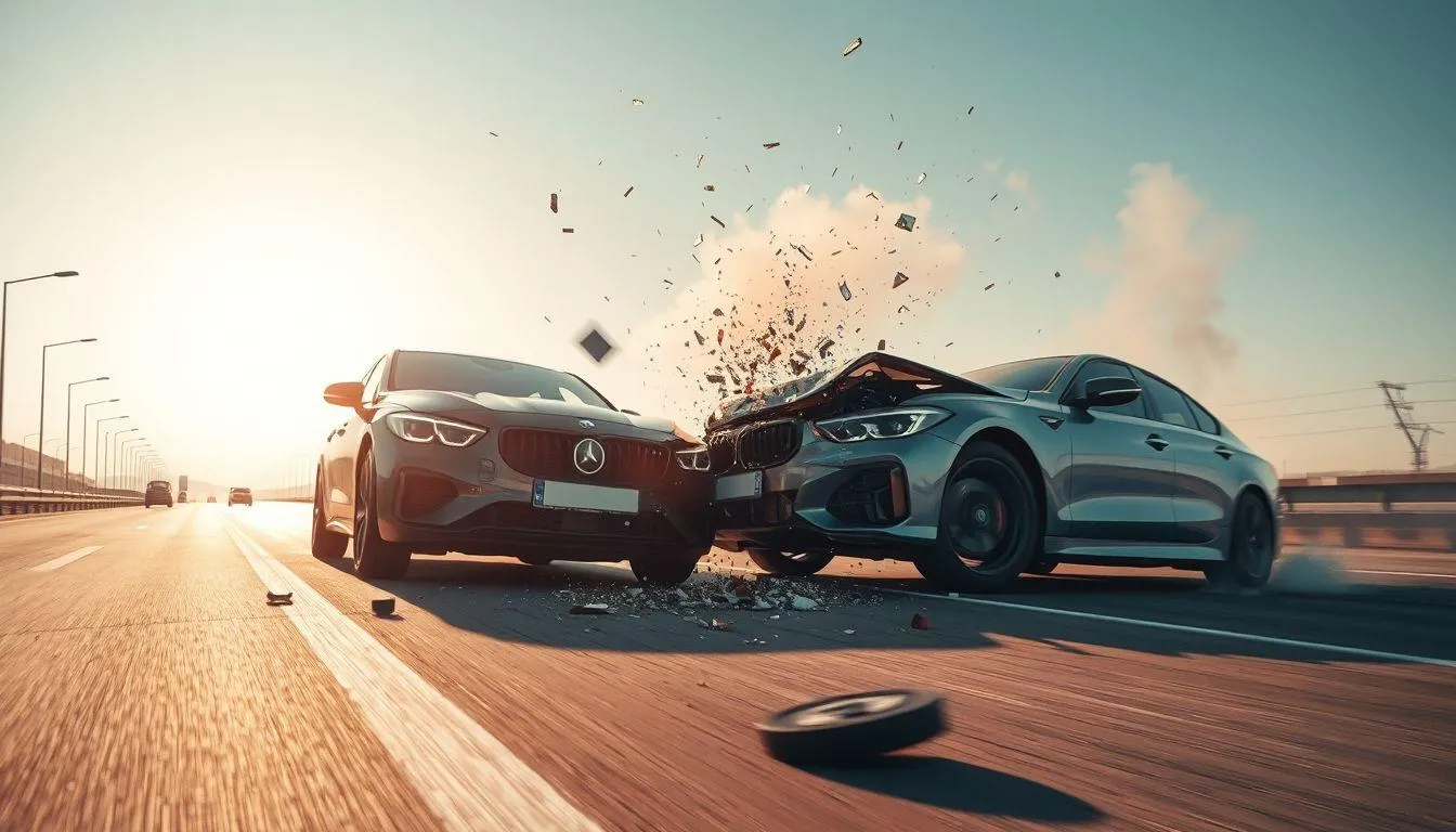 Sinonim dan Antonim Collide (c) Ilustrasi AI