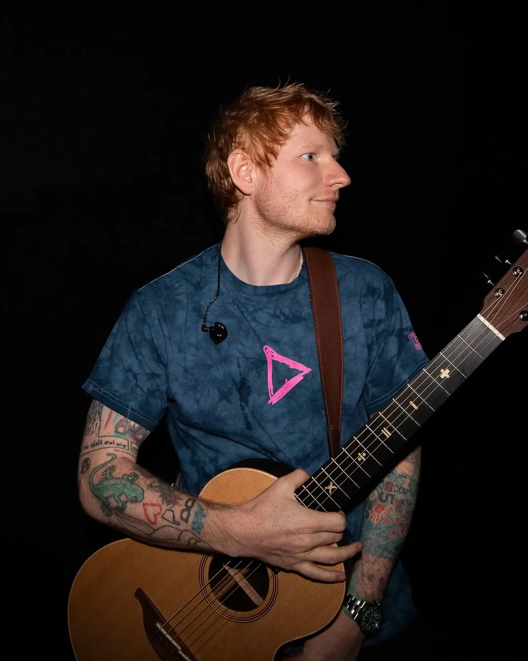 Ed Sheeran (credit: instagram/teddysphotos)