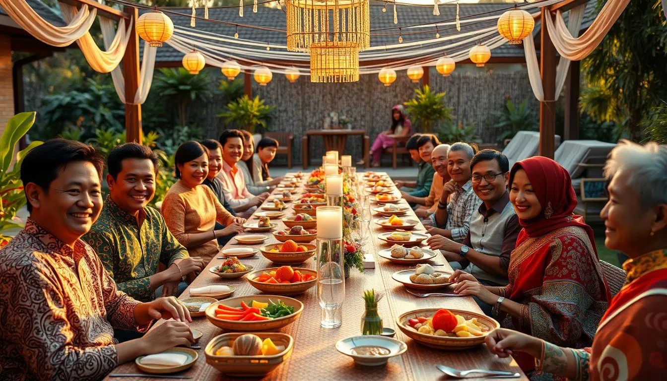 Pengertian dan Makna Umum Arti Mimpi Acara Makan Bersama (c) Ilustrasi AI