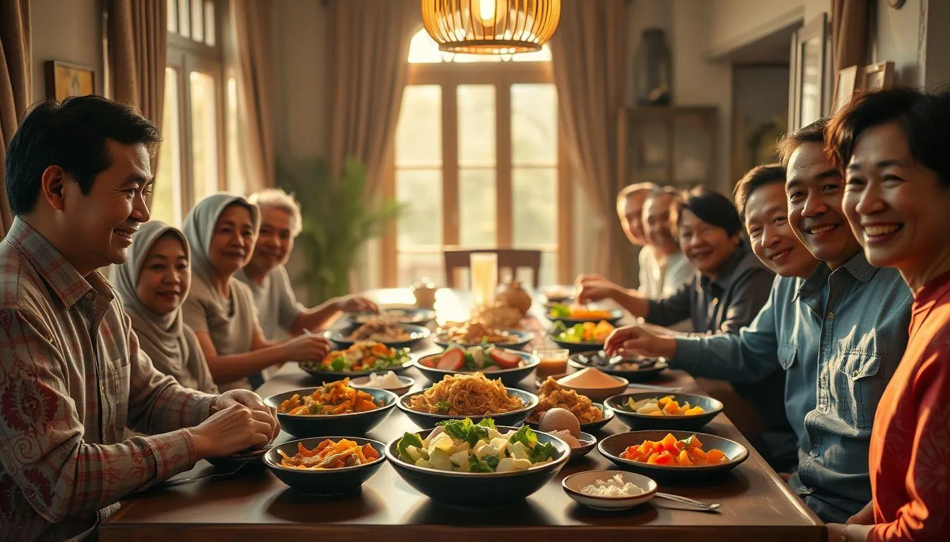 Jenis-Jenis Mimpi Acara Makan Bersama dan Maknanya (c) Ilustrasi AI