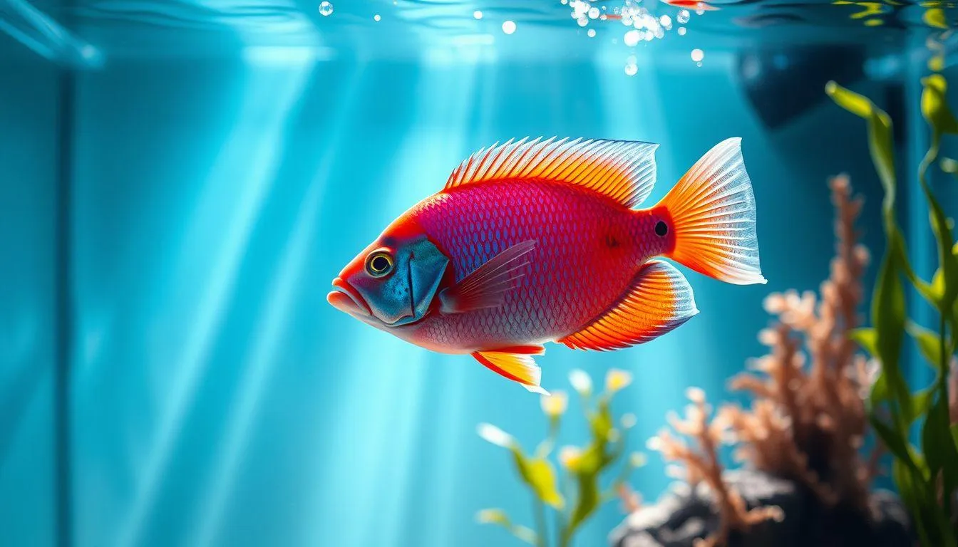 12. Mimpi Ikan di Akuarium dengan Air Bersih (c) Ilustrasi AI