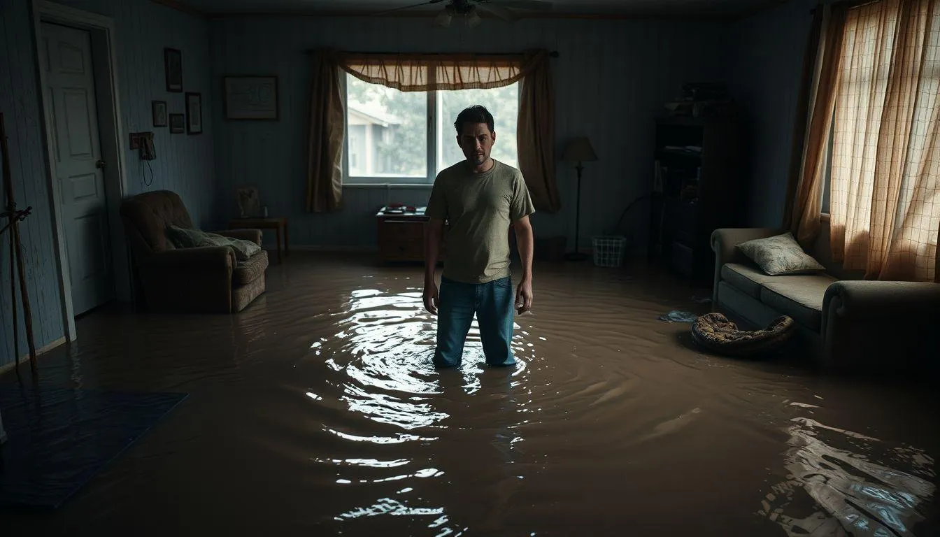 Faktor-Faktor Penyebab Mimpi Banjir (c) Ilustrasi AI