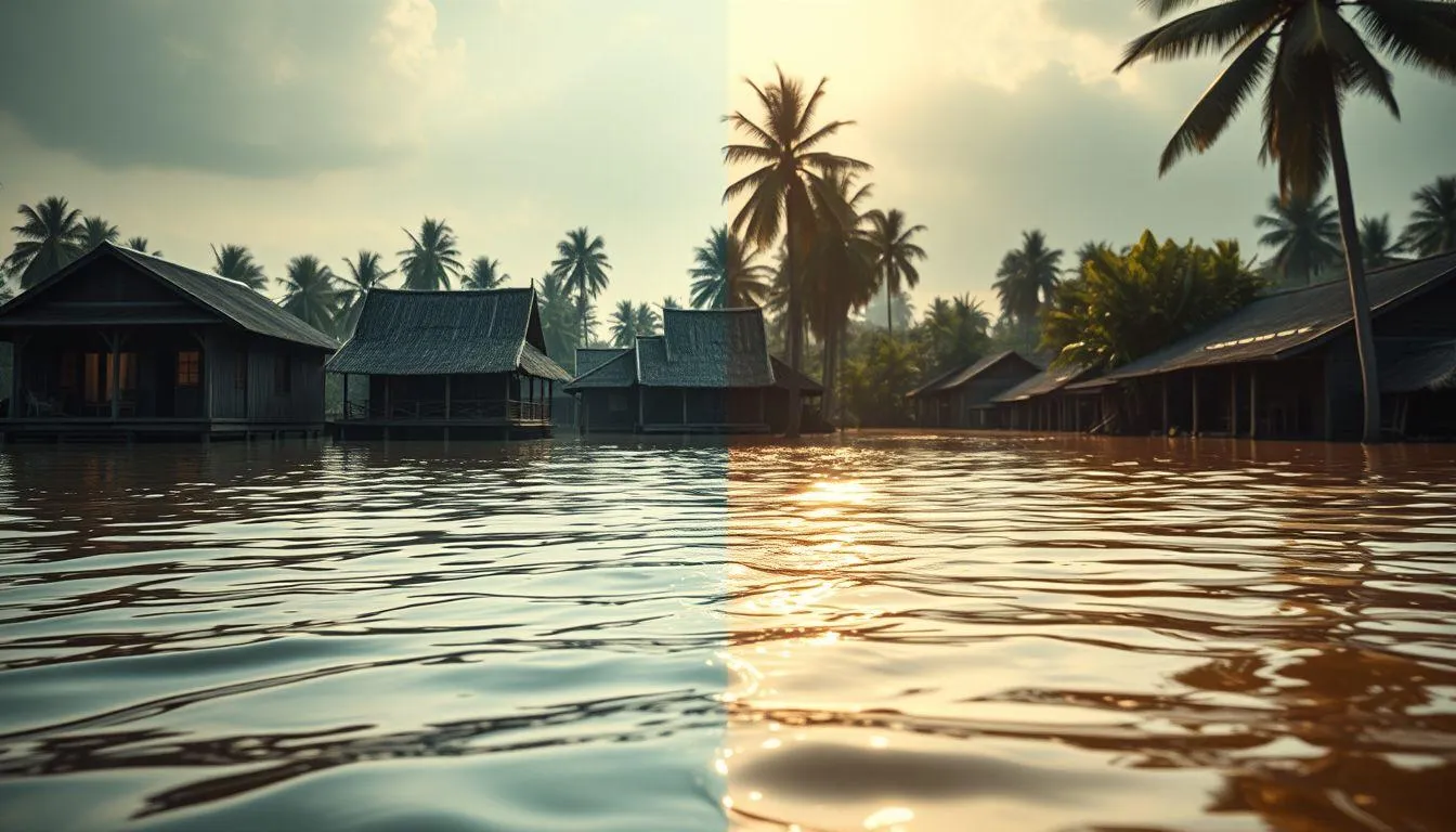 Tafsir Mimpi Banjir Menurut Primbon dan Tradisi (c) Ilustrasi AI