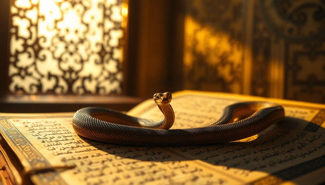 Tafsir Mimpi Anak Ular Kobra Menurut Islam (c) Ilustrasi AI