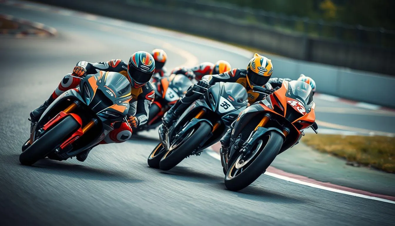 Pengertian dan Makna Dasar Arti Mimpi Balapan Motor (c) Ilustrasi AI