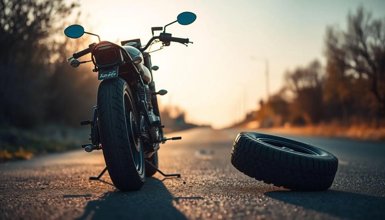 Pesan dan Hikmah dari Mimpi Ban Motor Belakang Lepas (c) Ilustrasi AI