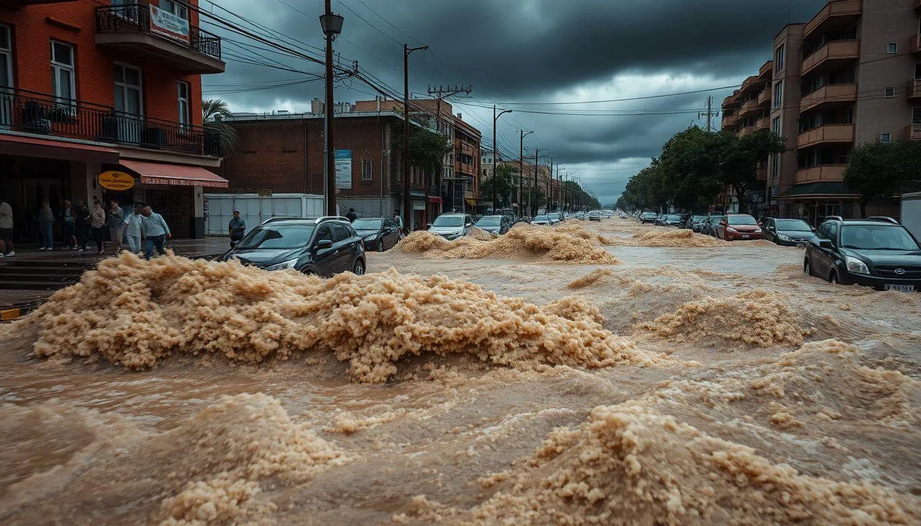 Pengertian dan Karakteristik Mimpi Banjir Bandang (c) Ilustrasi AI
