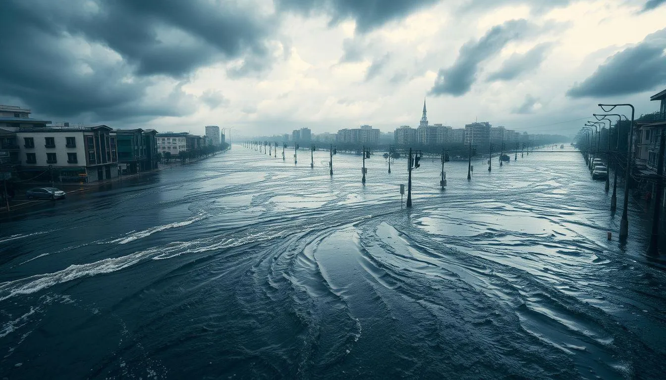 Variasi Mimpi Banjir di Jalan dan Maknanya (c) Ilustrasi AI