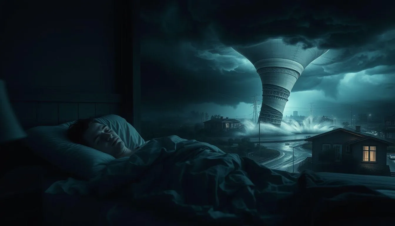 Pengertian dan Definisi Mimpi Bencana Alam (c) Ilustrasi AI