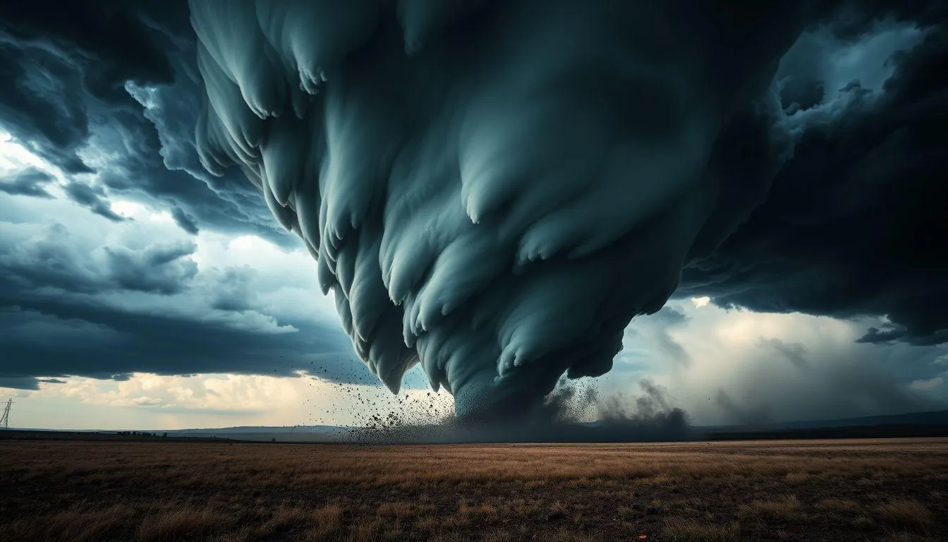 Berbagai Jenis Mimpi Angin Puting Beliung (c) Ilustrasi AI