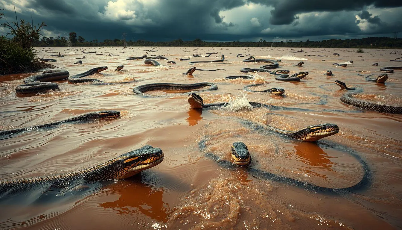 Interpretasi Berdasarkan Jenis dan Perilaku Ular (c) Ilustrasi AI