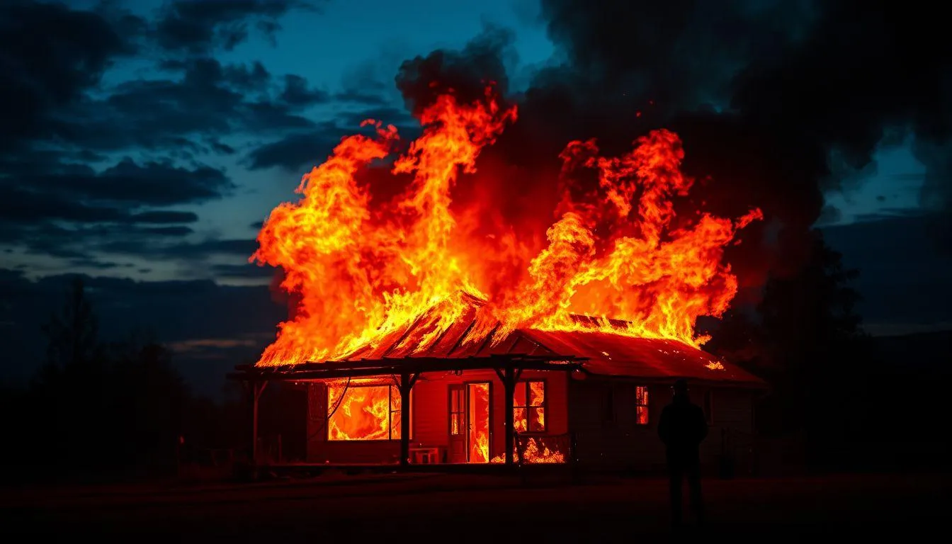 Arti Mimpi Kebakaran: Simbolisme Api dan Transformasi (c) Ilustrasi AI