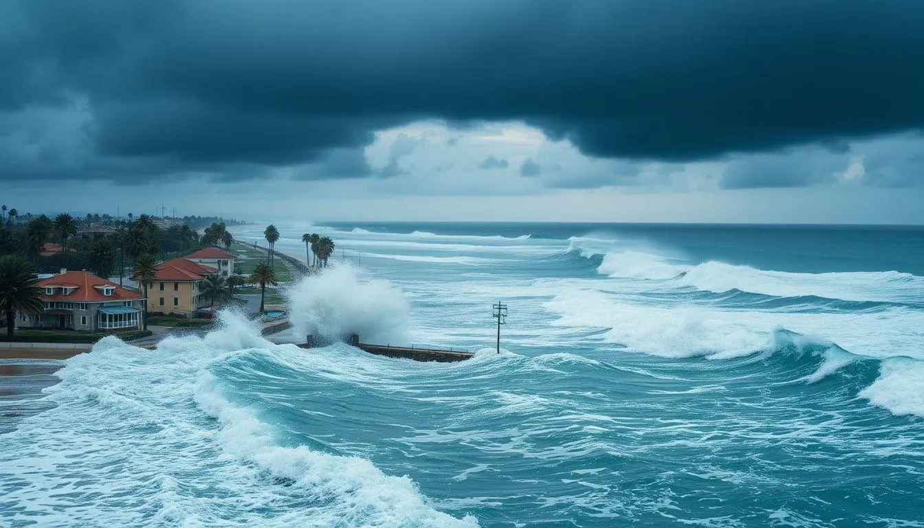 Dampak Perubahan Iklim dalam Konteks Mimpi (c) Ilustrasi AI