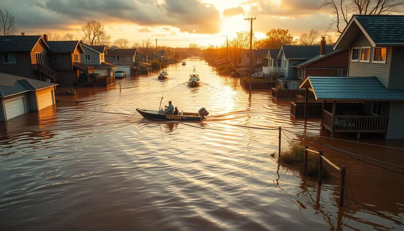 Jenis-Jenis Mimpi Banjir dan Maknanya (c) Ilustrasi AI