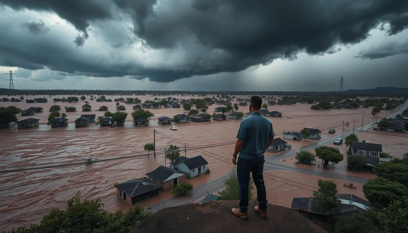 Tafsir Mimpi Banjir Berdasarkan Konteks dan Situasi (c) Ilustrasi AI