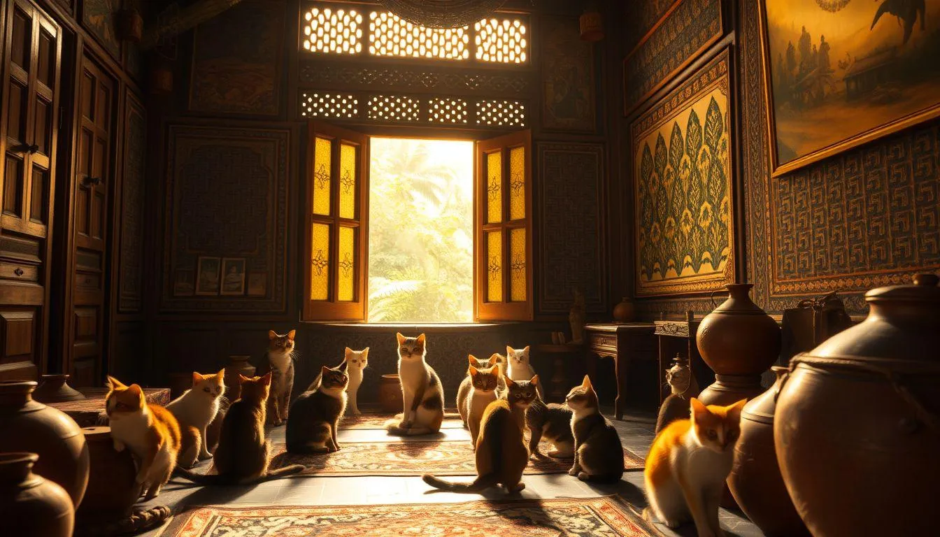 Tafsir Mimpi Banyak Kucing Menurut Primbon Jawa (c) Ilustrasi AI