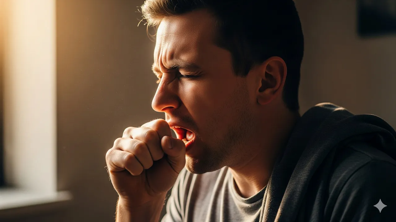 Makna Mimpi Batuk Darah dalam Islam (c) Ilustrasi AI