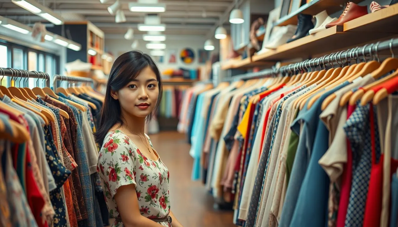 Pengertian Mimpi Beli Baju Bekas (c) Ilustrasi AI