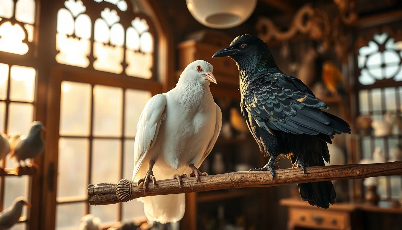 Makna Berdasarkan Warna Burung (c) Ilustrasi AI