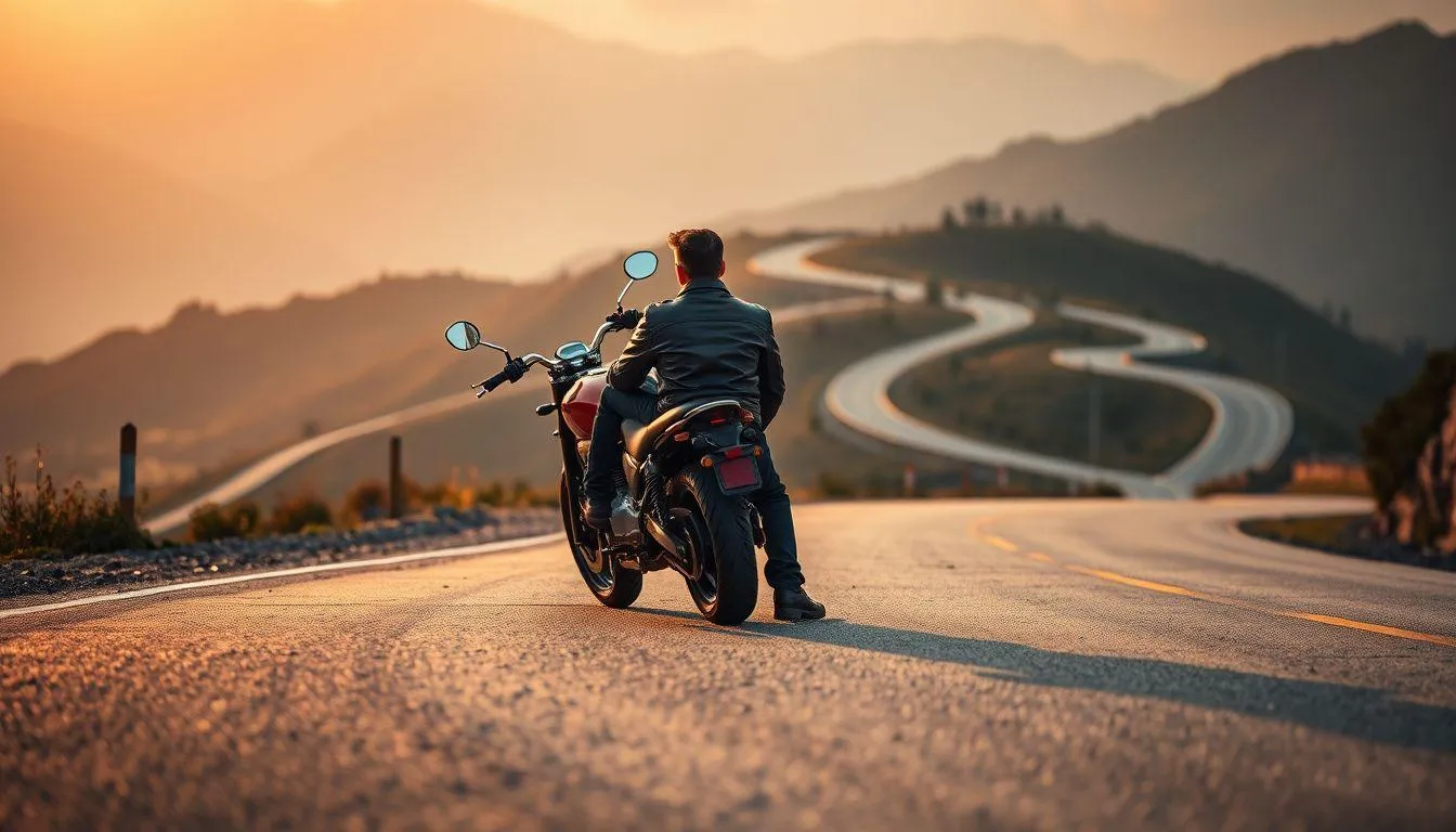 FAQ Seputar Arti Mimpi Bepergian Jauh Naik Motor (c) Ilustrasi AI