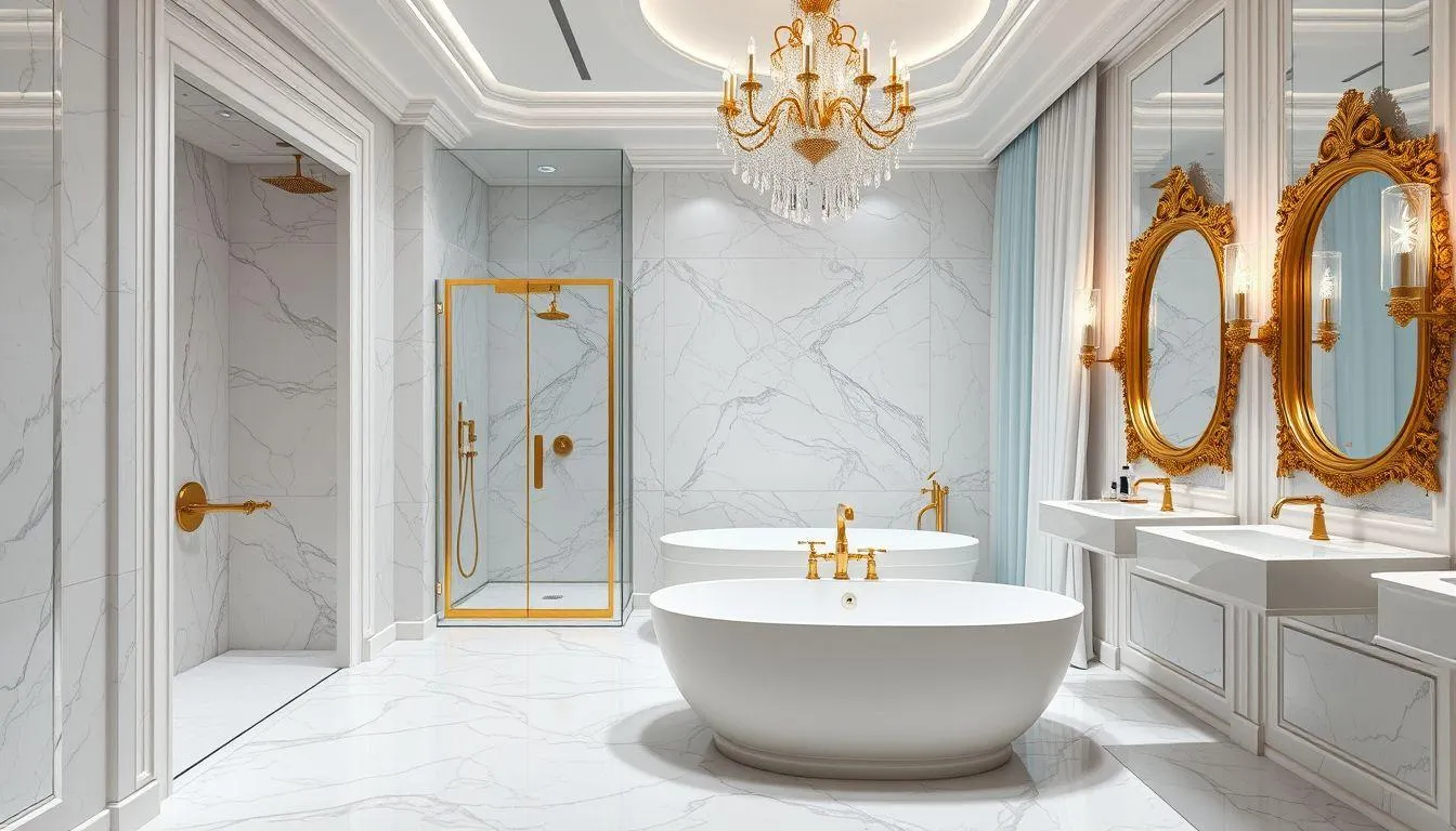 Pengertian dan Makna Umum Mimpi Kamar Mandi Mewah (c) Ilustrasi AI