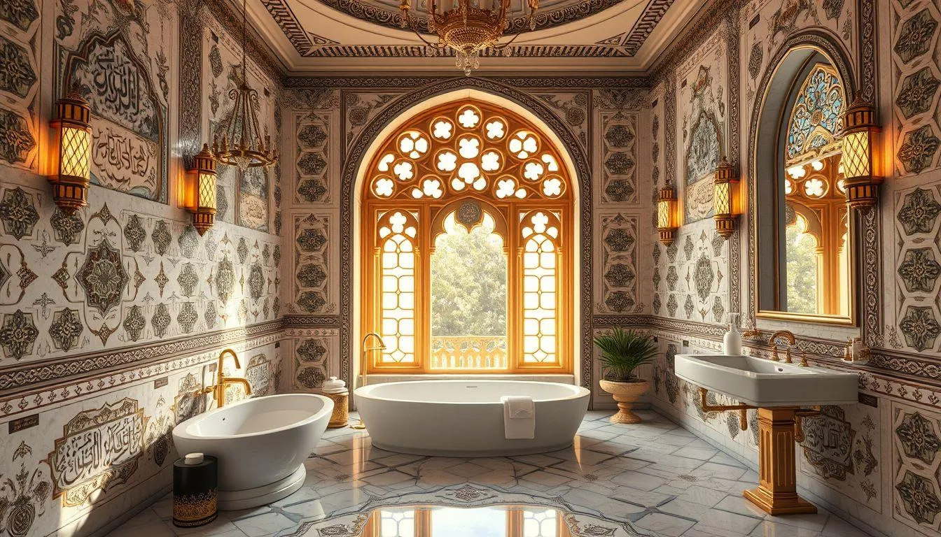 Tafsir Mimpi Kamar Mandi Mewah Menurut Islam (c) Ilustrasi AI