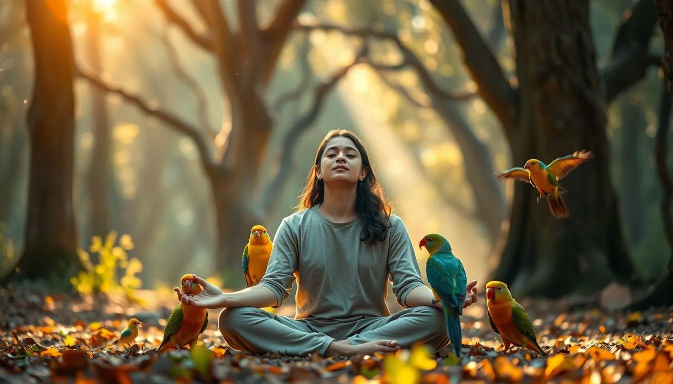 Pengertian dan Makna Dasar Mimpi Berbicara dengan Burung (c) Ilustrasi AI