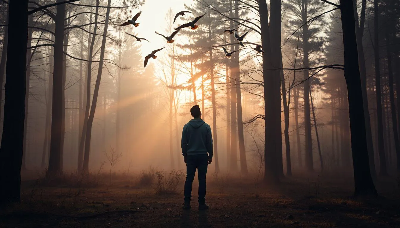 Pengertian dan Makna Dasar Mimpi Berburu Burung (c) Ilustrasi AI