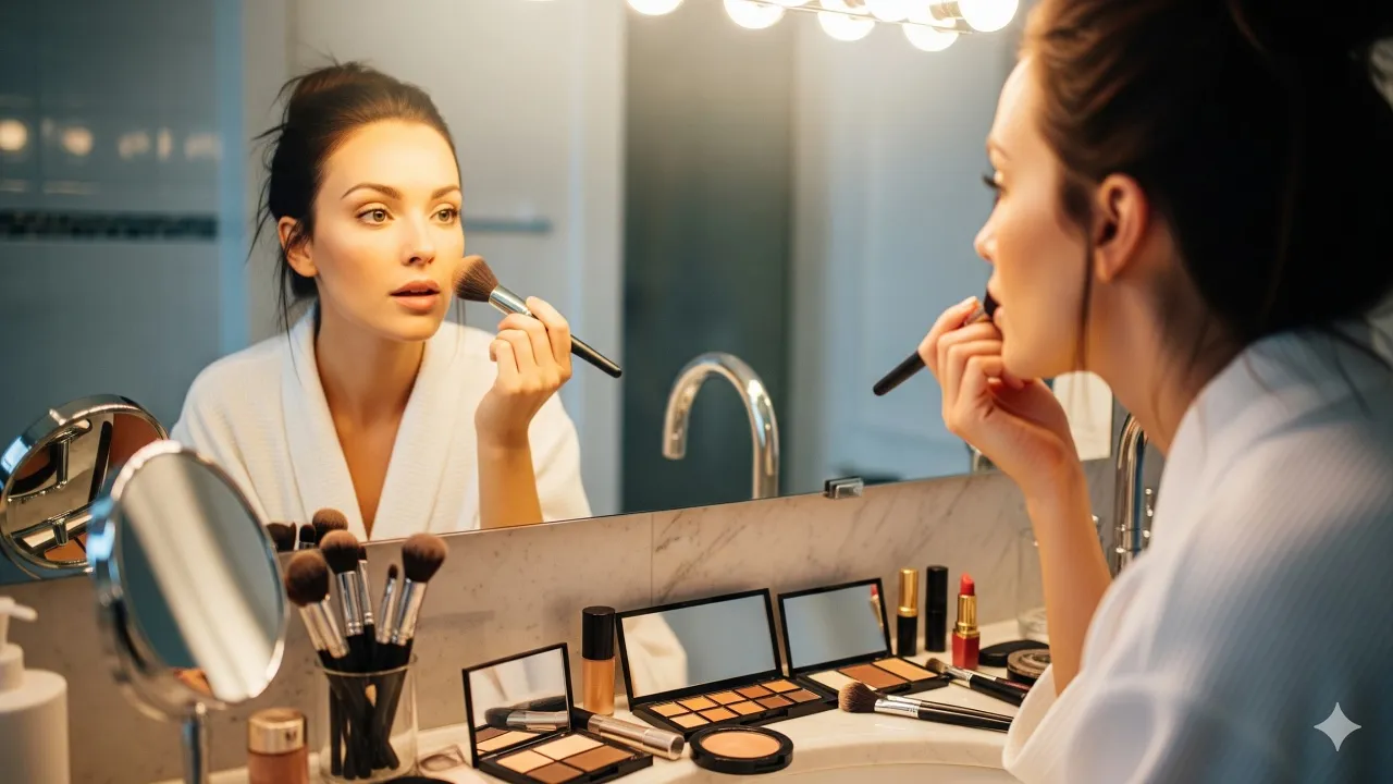 Tips Menyikapi Mimpi Berdandan (c) Ilustrasi AI