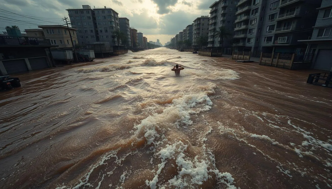 Tafsir Berdasarkan Kondisi Air Banjir (c) Ilustrasi AI