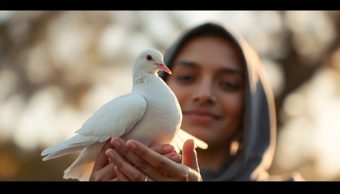 Makna Berdasarkan Kondisi dan Warna Burung Dara (c) Ilustrasi AI