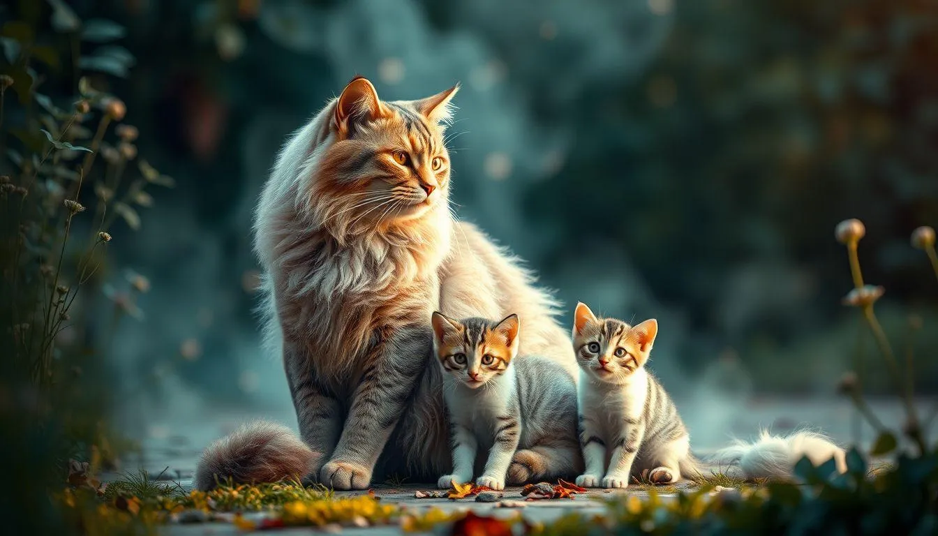 Pengertian dan Makna Dasar Mimpi Bertemu Kucing (c) Ilustrasi AI