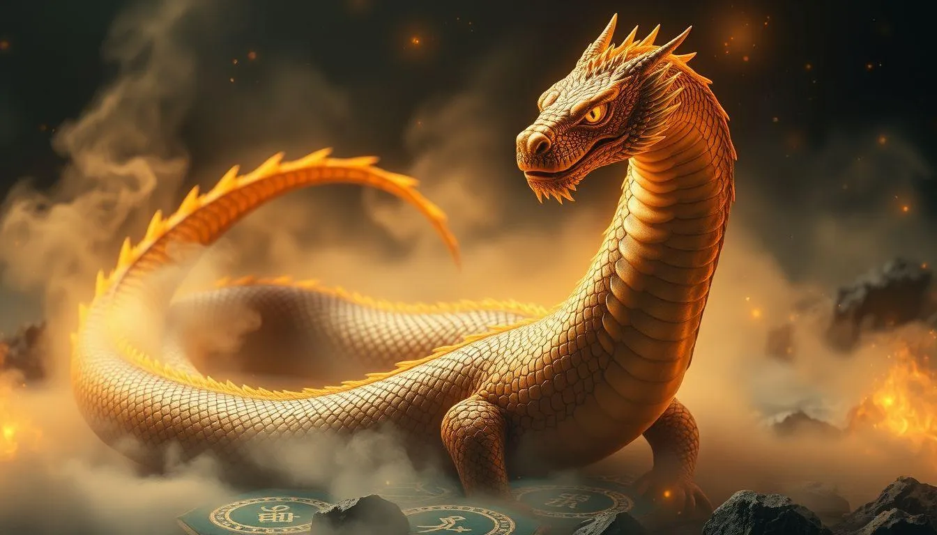 Pengertian dan Makna Dasar Mimpi Bertemu Ular Naga (c) Ilustrasi AI